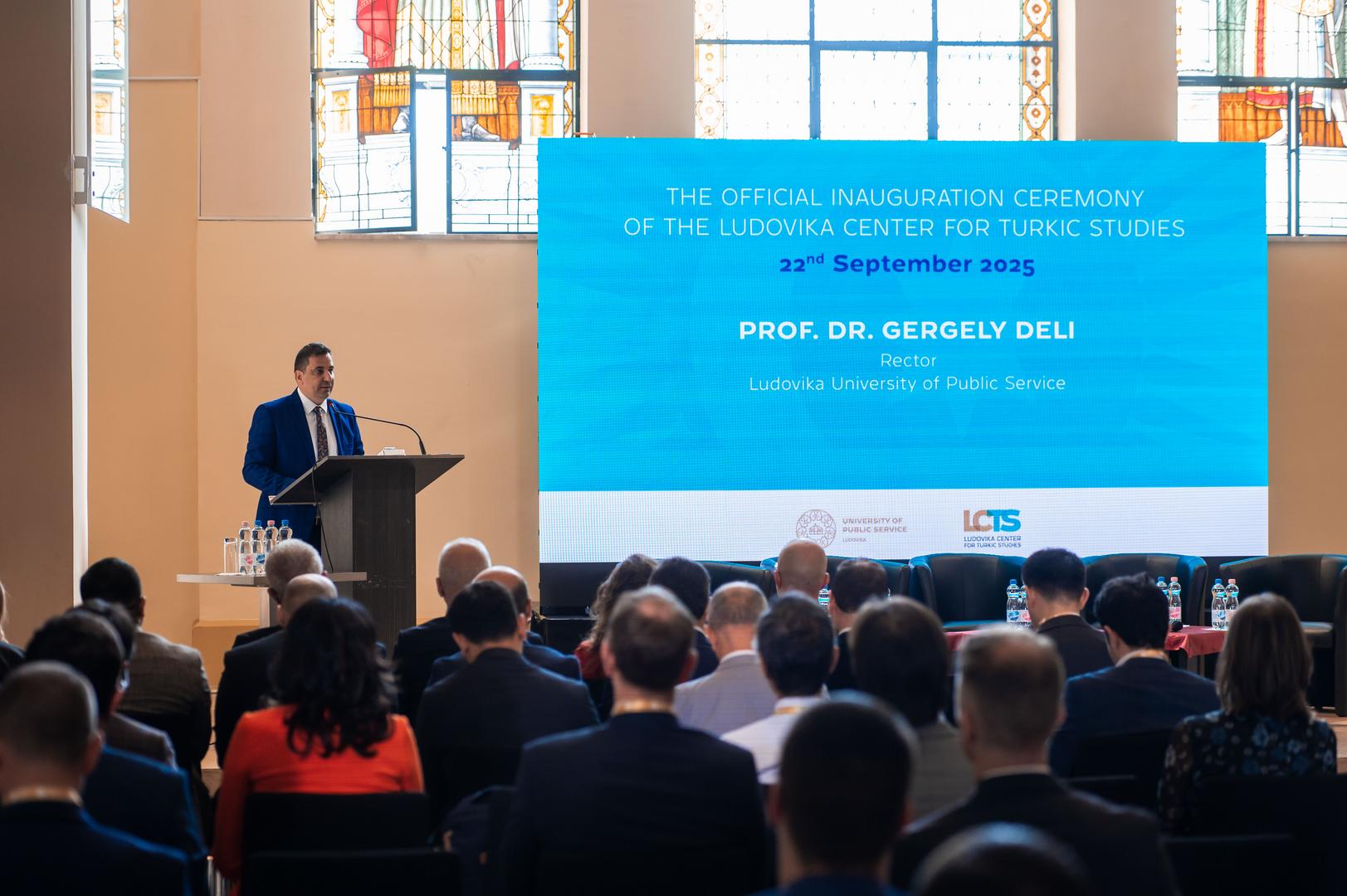 Official Inauguration Ceremony of the Ludovika Center for Turkic Studies